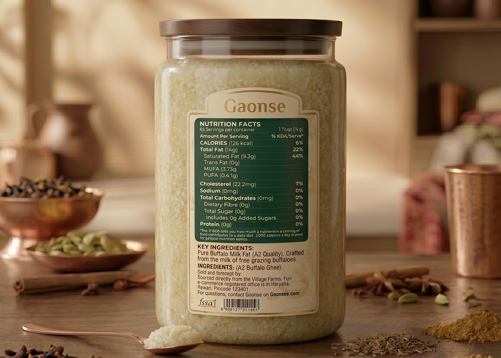 Bilona Churned - Desi Buffalo Ghee