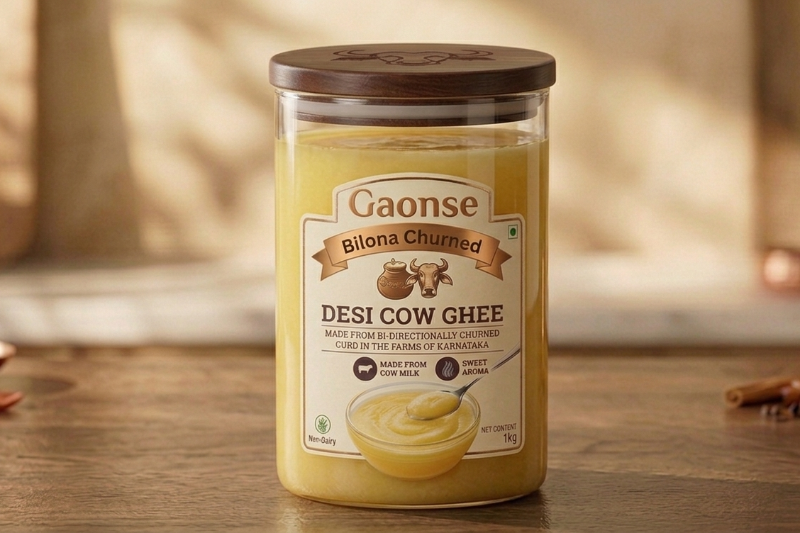 Bilona Churned- Desi Cow Ghee