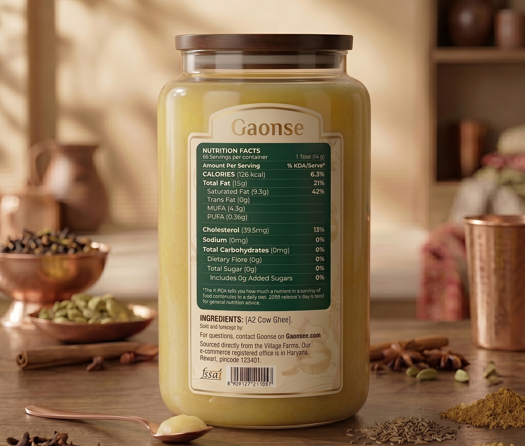 Bilona Churned- Desi Cow Ghee